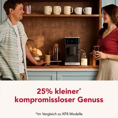 Kitchenaid Coffee machine 5KES8453EBM Matt schwarz Lifestyle