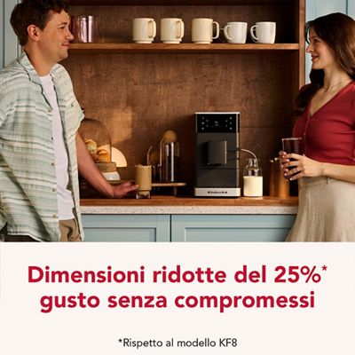 Kitchenaid Coffee machine 5KES8453EBM Nero Opaco Lifestyle