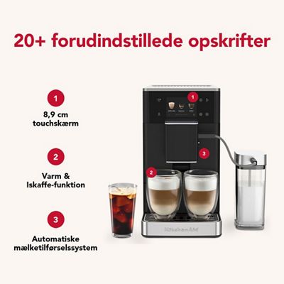 Kitchenaid Coffee machine 5KES8454EBM Mat sort Lifestyle