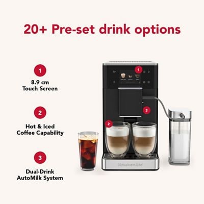 Kitchenaid Coffee machine 5KES8454BBM Matte black Lifestyle