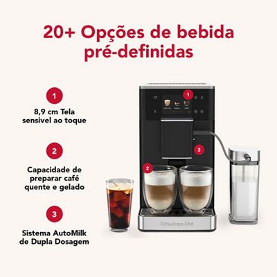 Kitchenaid Coffee machine 5KES8454EBM Matte black Lifestyle