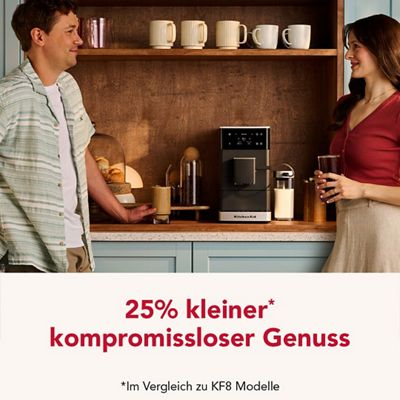 Kitchenaid Coffee machine 5KES8454EBM Matt schwarz Lifestyle