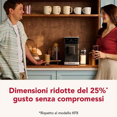 Kitchenaid Coffee machine 5KES8454EBM Nero Opaco Lifestyle