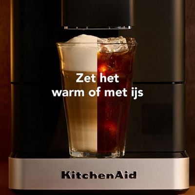 Kitchenaid Coffee machine 5KES8454EBM Matzwart Lifestyle