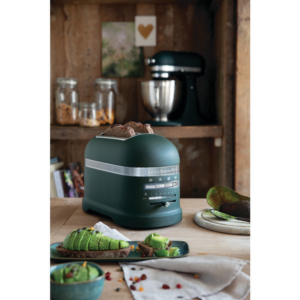 BRØDRISTER 2 SKIVER – ARTISAN - Pebbled palm | KitchenAid DK