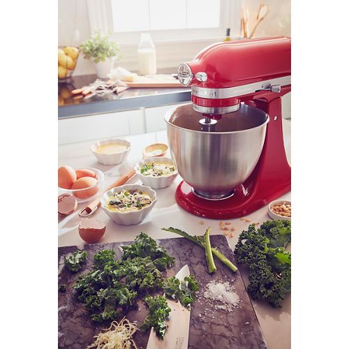 Kitchenaid SDA Accessory 5KSM35SSB Brushed Stainless Steel Lifestyle