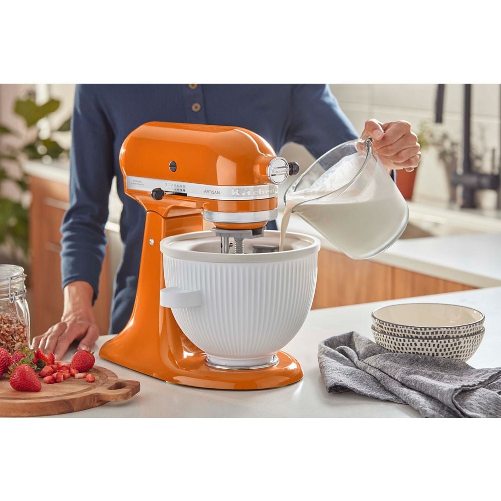 Kitchenaid SDA Accessory 5KSMICM Weiss Lifestyle