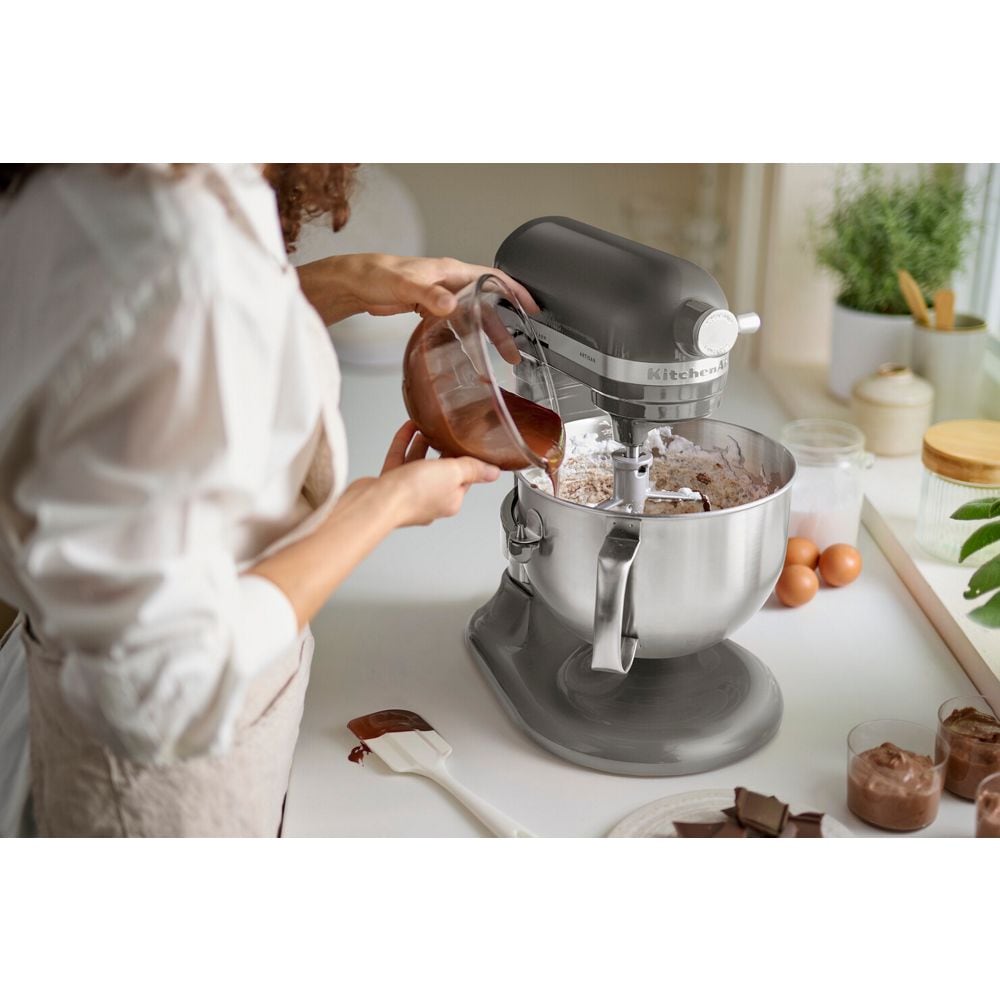 Kitchenaid Food processor 5KSM60SPXECU Kontur silber Lifestyle