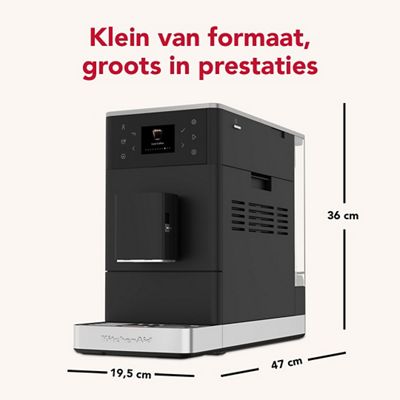 Kitchenaid Coffee machine 5KES8453EBM Matzwart Lifestyle