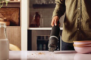 Handheld stofzuiger 5KKVR121, draadloos, inclusief accu, mat zwart, KitchenAid 🔵 166