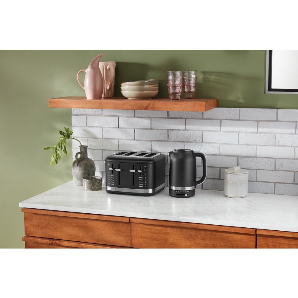 BRØDRISTER 4 SKIVER - Cast iron black | KitchenAid DK