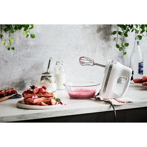 Kitchenaid Hand mixer 5KHM5110EWH Blanc Lifestyle