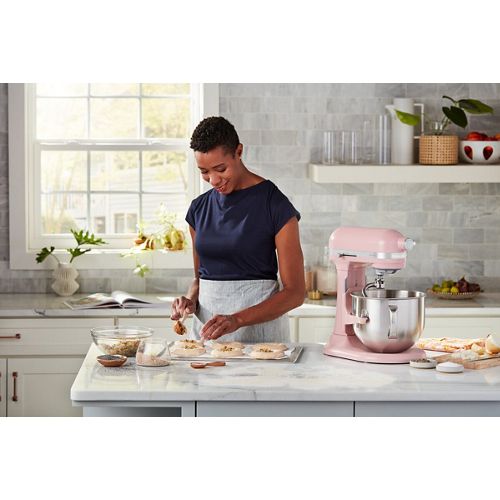Kitchenaid Food processor 5KSM70SHXEDR Dried Rose Lifestyle