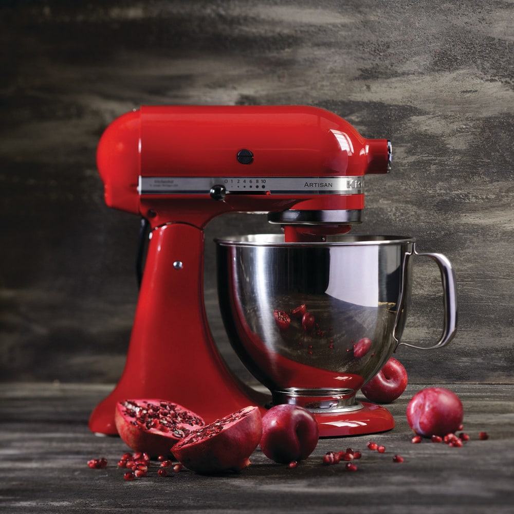Kitchenaid Food processor 5KSM125EER Punainen Lifestyle