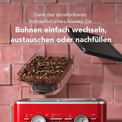 Kitchenaid Coffee machine 5KES6551ECA Liebesapfelrot Lifestyle