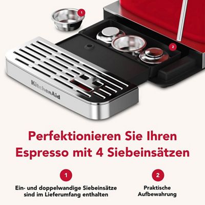 Kitchenaid Coffee machine 5KES6551ECA Liebesapfelrot Lifestyle