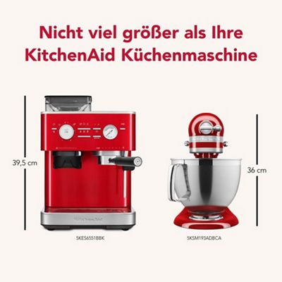 Kitchenaid Coffee machine 5KES6551ECA Liebesapfelrot Lifestyle