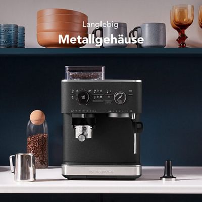 Kitchenaid Coffee machine 5KES6551EBK Gusseisen Schwarz Lifestyle
