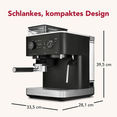 Kitchenaid Coffee machine 5KES6551EBK Gusseisen Schwarz Lifestyle