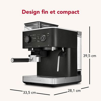Kitchenaid Coffee machine 5KES6551EBK Truffe noire Lifestyle