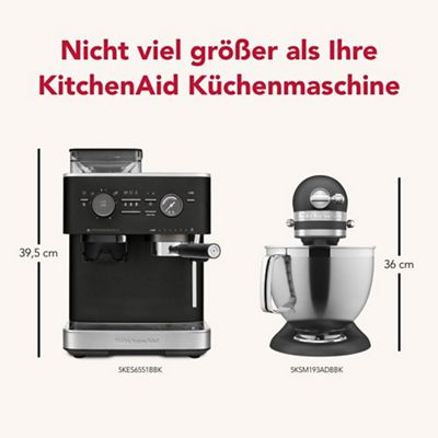 Kitchenaid Coffee machine 5KES6551EBK Gusseisen Schwarz Lifestyle