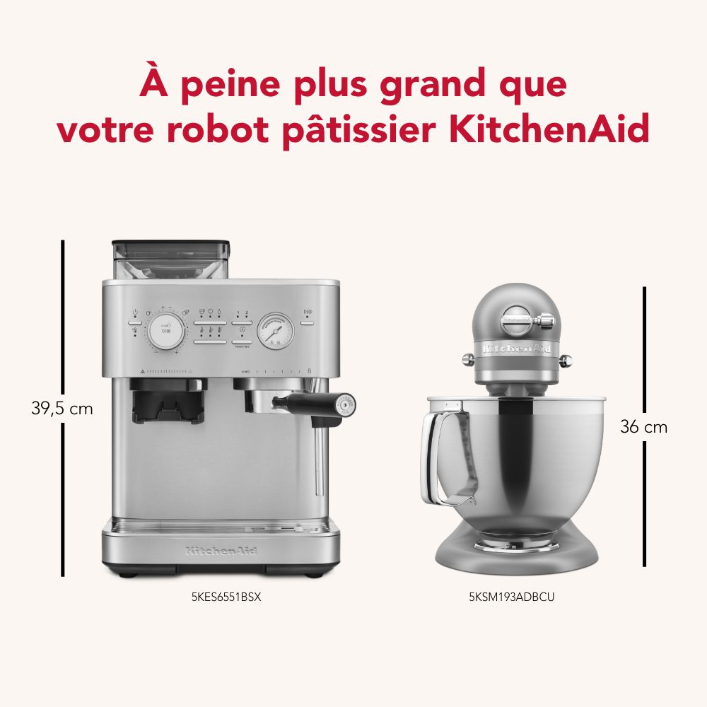 Kitchenaid Coffee machine 5KES6551ESX Acier  Lifestyle