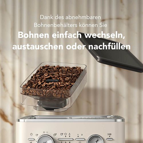 Kitchenaid Coffee machine 5KES6551EPL Porcelain White Lifestyle