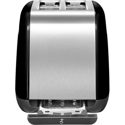 Kitchenaid Toaster 5KMT221EOB Negro onix Perspective Open