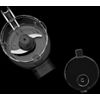 Kitchenaid Chopper 5KFCR500BM Matte black Perspective Open