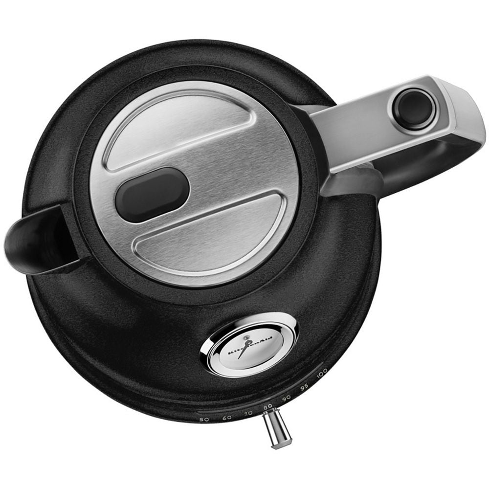 Kitchenaid Kettle 5KEK1522EBK Vulkaanzwart Perspective Open