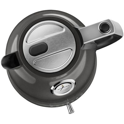 Kitchenaid Kettle 5KEK1522EMS Plata medallón Perspective Open