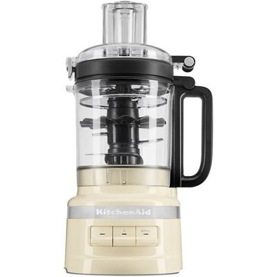 Kitchenaid Food processor 5KFP0921EAC Creme Perspective Open