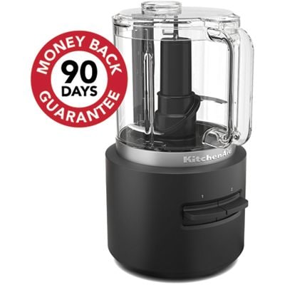 Kitchenaid Chopper 5KFCR531BM Negro mate Perspective