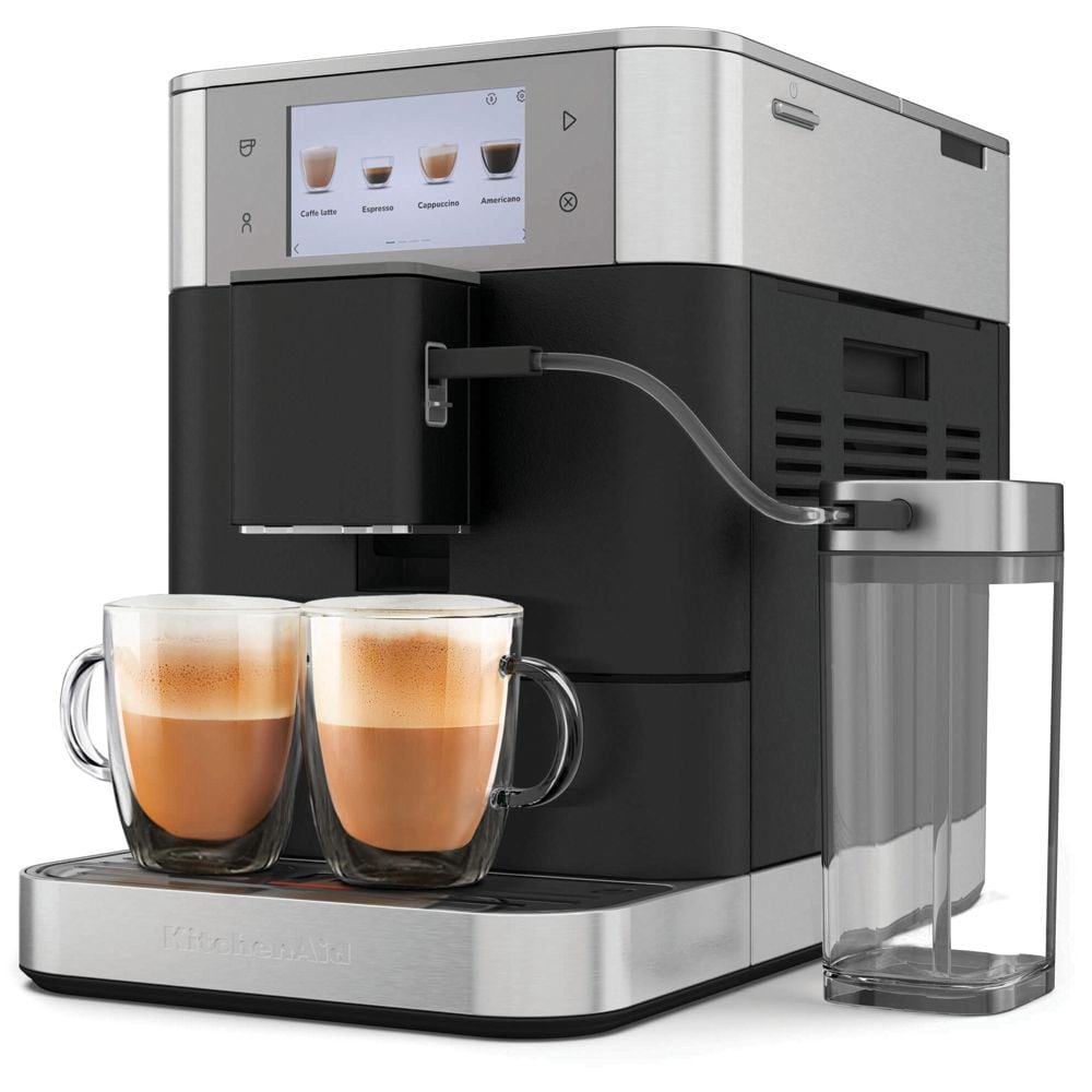 Kitchenaid Coffee machine 5KES8558EBK Gusseisen Schwarz Perspective