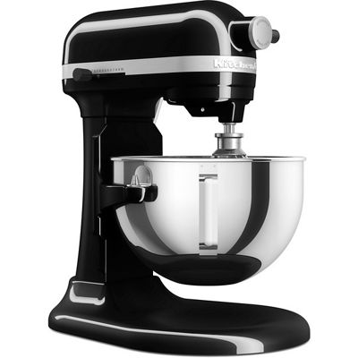 Kitchenaid Food processor 5KSM55SXXEOB Nero onice Perspective