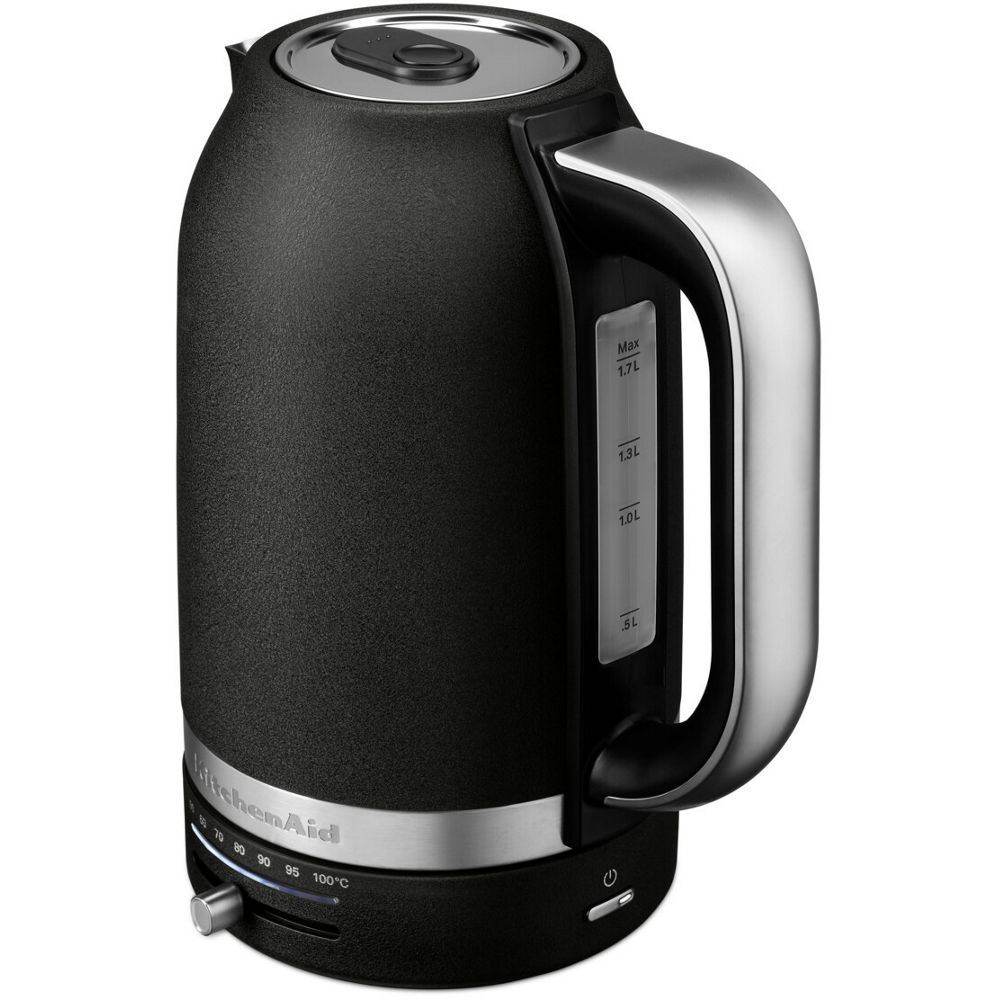 Kitchenaid Kettle 5KEK1701EBK Negro acero fundido Perspective