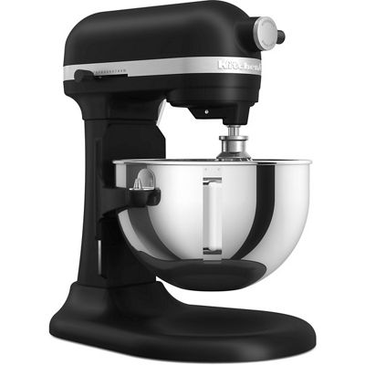 Kitchenaid Food processor 5KSM55SXXEBM Matzwart Perspective