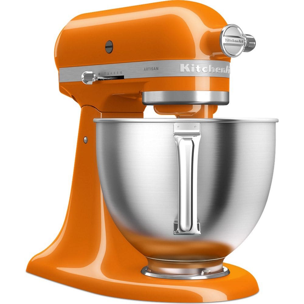 Kitchenaid Food processor 5KSM193ADEHY Honey Perspective