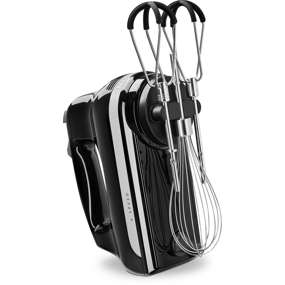Kitchenaid Hand mixer 5KHM6118EOB Noir onyx Perspective