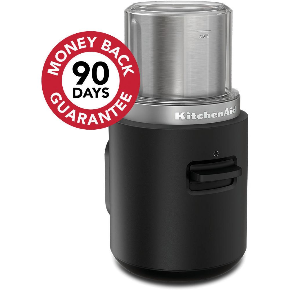 Kitchenaid Coffee grinder 5KBGR100BM Matt schwarz Perspective