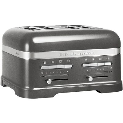 Kitchenaid Toaster 5KMT4205EMS Plata medallón Perspective