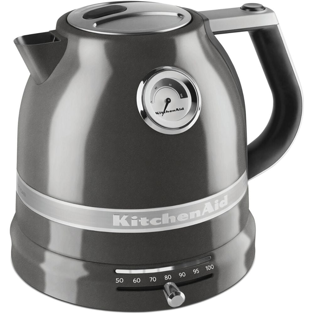 Kitchenaid Kettle 5KEK1522EMS Medalhão de prata Perspective