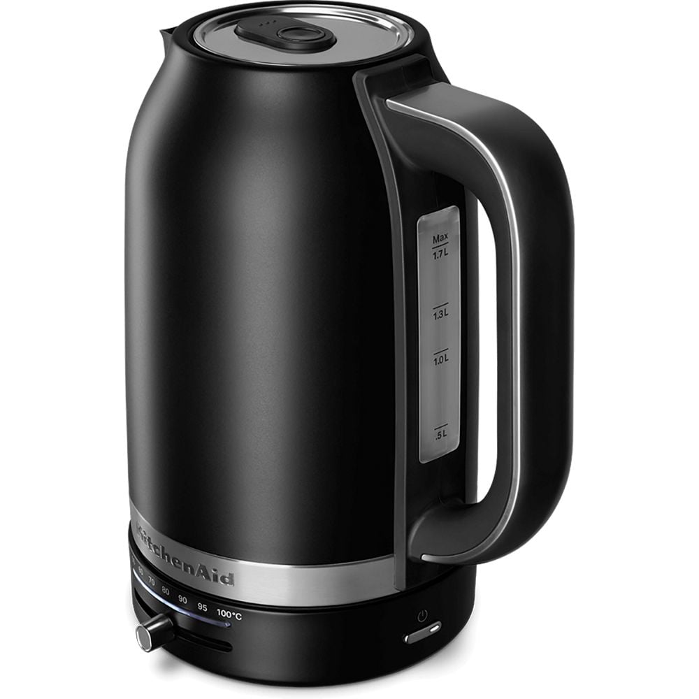 Kitchenaid Kettle 5KEK1701EBM Noir Réglisse Perspective
