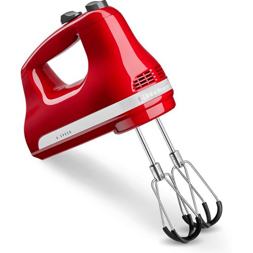 Kitchenaid Hand mixer 5KHM6118BER Empire Red Perspective