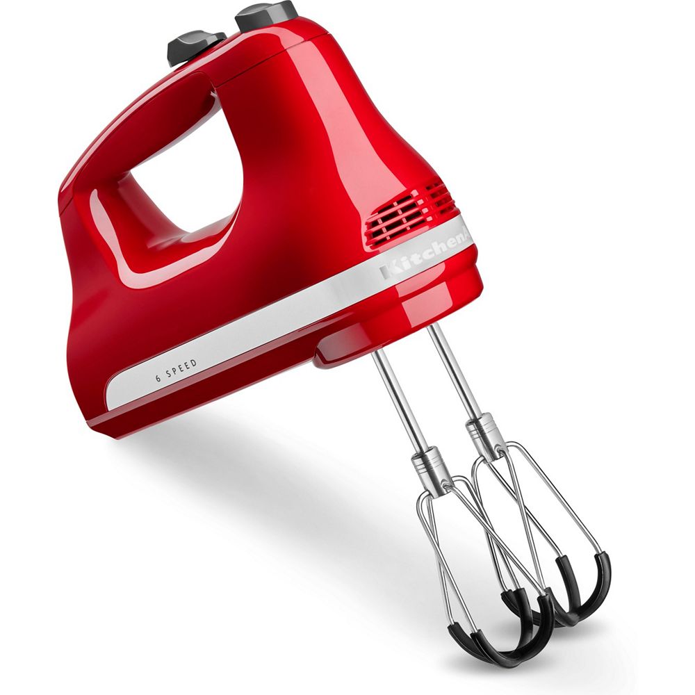 Kitchenaid Hand mixer 5KHM6118BER Empire Red Perspective