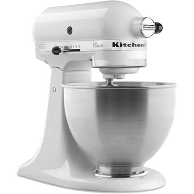 Kitchenaid Food processor 5K45SSEWH Valkoinen Perspective