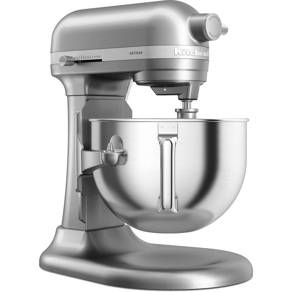 Kitchenaid Food processor 5KSM60SPXECU Kontur silber Perspective