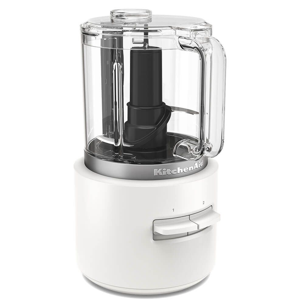 Kitchenaid Chopper 5KTCR351PL Porcelain White Perspective