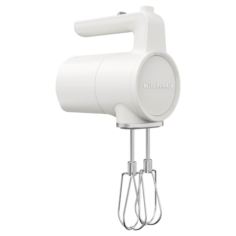 Kitchenaid Hand mixer 5KHMR762PL Porcelain White Perspective