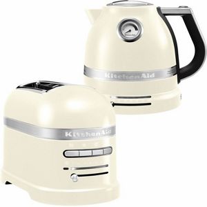 ARTISAN BREAKFAST SET (2-SLOT TOASTER) Almond cream KitchenAid IE